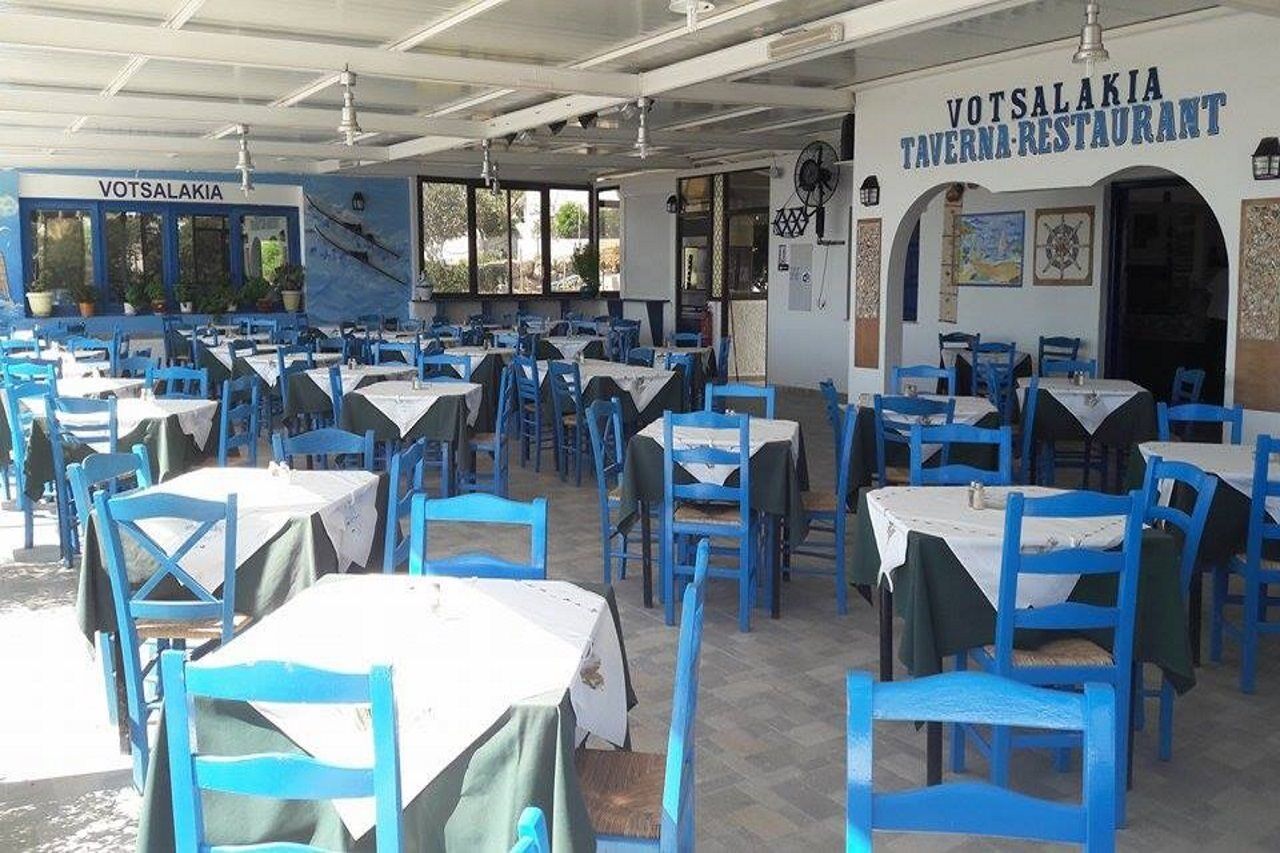 Votsalakia Beach 阿莫皮 外观 照片